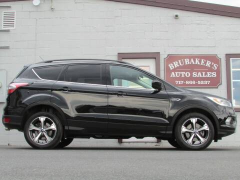 2017 Ford Escape for sale at Brubakers Auto Sales in Myerstown PA
