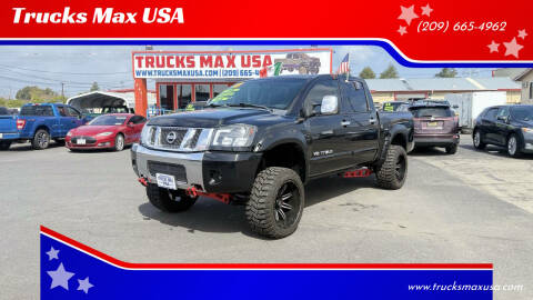 2013 Nissan Titan for sale at Trucks Max USA in Manteca CA