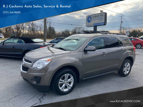 2012 Chevrolet Equinox for sale at R J Cackovic Auto Sales, Service & Rental in Harrisburg PA