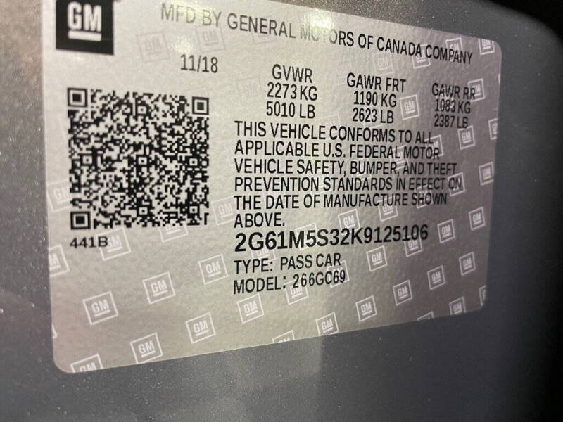 2019 Cadillac XTS Luxury