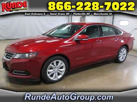 2019 Chevrolet Impala for sale at Runde PreDriven in Hazel Green WI