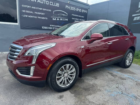 2017 Cadillac XT5 for sale at Marin Auto Club Inc in Miami FL