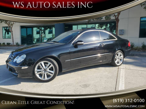 2006 Mercedes-Benz CLK for sale at WS AUTO SALES INC in El Cajon CA