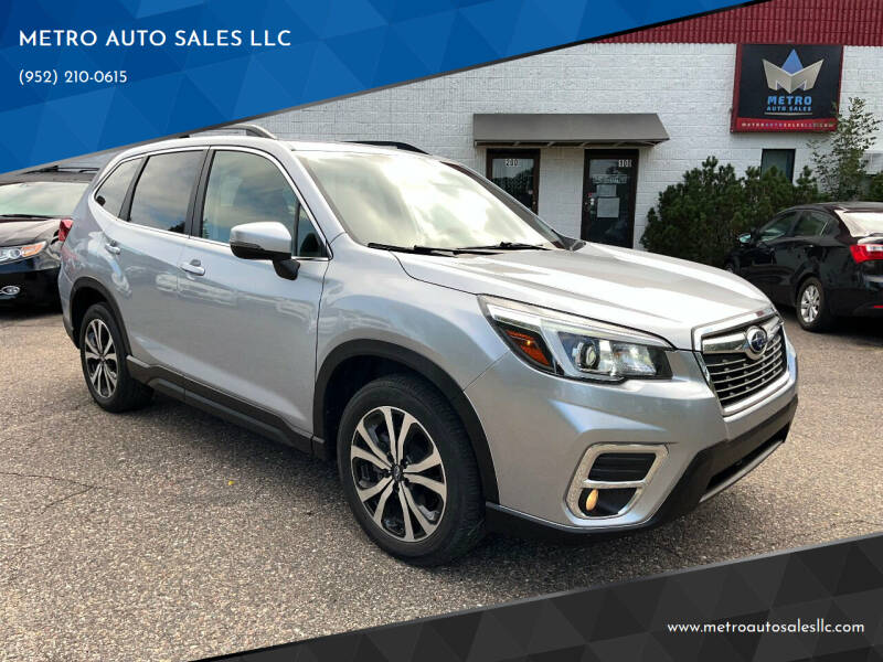 2019 Subaru Forester for sale at METRO AUTO SALES LLC in Lino Lakes MN