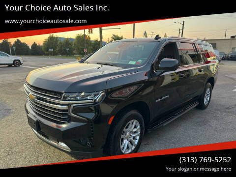 2021 Chevrolet Suburban for sale at Your Choice Auto Sales Inc. in Dearborn MI