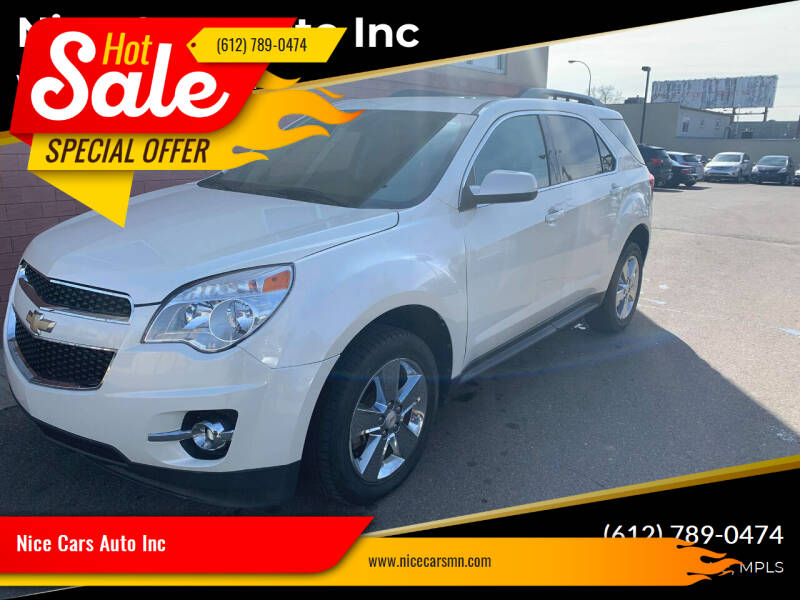 2012 Chevrolet Equinox for sale at Nice Cars Auto Inc in Minneapolis MN
