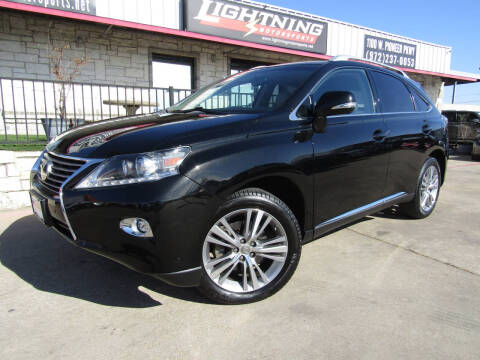 2015 Lexus RX 350 for sale at Lightning Motorsports in Grand Prairie TX