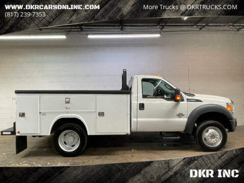 2016 Ford F-550 Super Duty for sale at DKR INC in Arlington TX