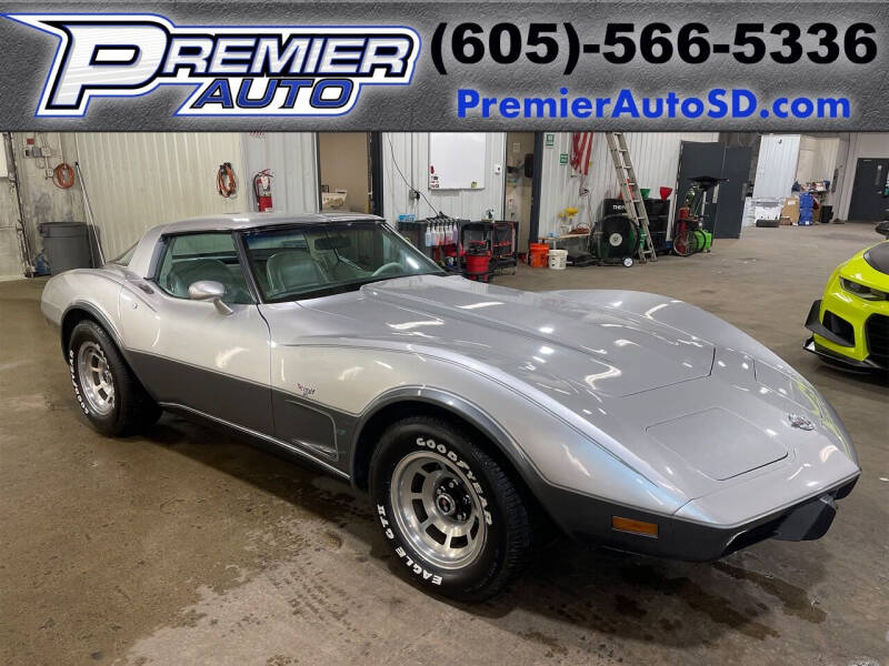 1978 Chevrolet Corvette for sale at Premier Auto in Sioux Falls SD