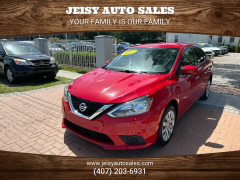 2017 Nissan Sentra for sale at JEISY AUTO SALES in Orlando FL