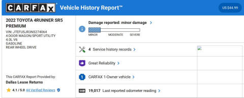 2022 Toyota 4Runner SR5 Premium