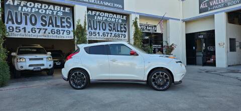2013 Nissan JUKE for sale at Affordable Imports Auto Sales in Murrieta CA