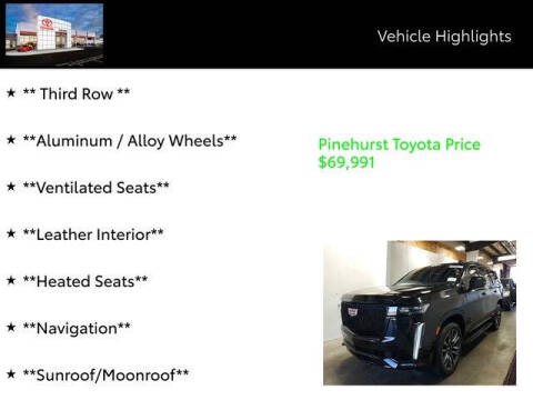 2023 Cadillac Escalade Sport