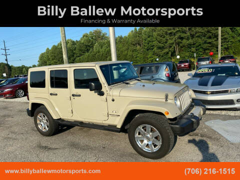 2018 Jeep Wrangler JK Unlimited for sale at Billy Ballew Motorsports in Dawsonville GA