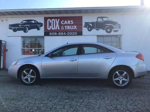 2009 Pontiac G6 for sale at Cox Cars & Trux in Edgerton WI