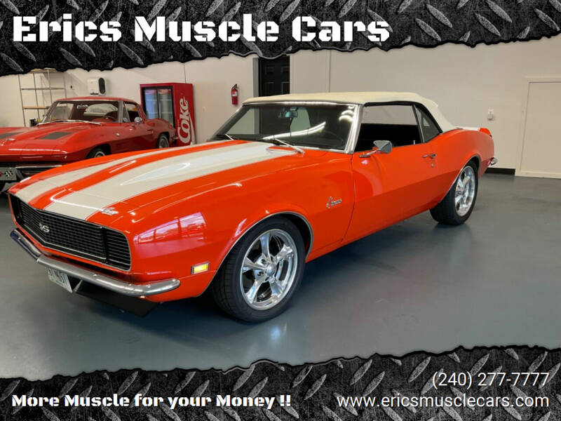 1968 Chevrolet Camaro for sale at Erics Muscle Cars in Clarksburg MD