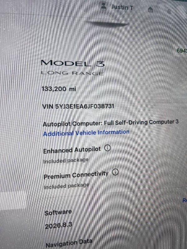 2018 Tesla Model 3 Long Range
