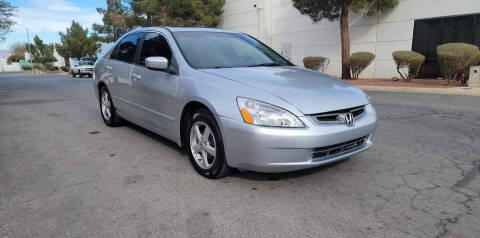 2004 Honda Accord for sale at CONTRACT AUTOMOTIVE in Las Vegas NV