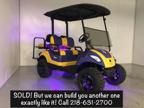 2014 Yamaha Gas Golf Cart - Vikings Editio for sale at Kal's Motorsports - Golf Carts in Wadena MN