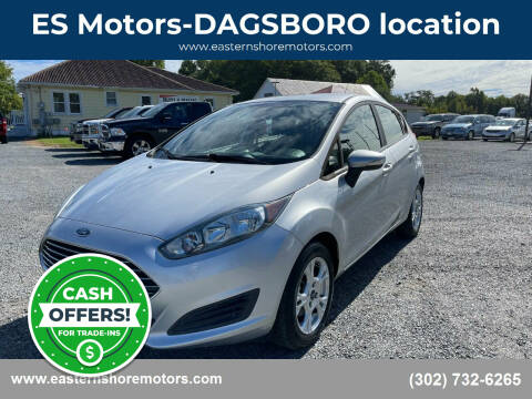 2016 Ford Fiesta for sale at ES Motors-DAGSBORO location in Dagsboro DE