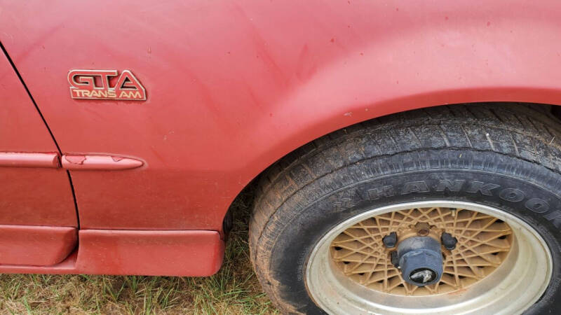 1988 Pontiac Firebird Trans Am GTA
