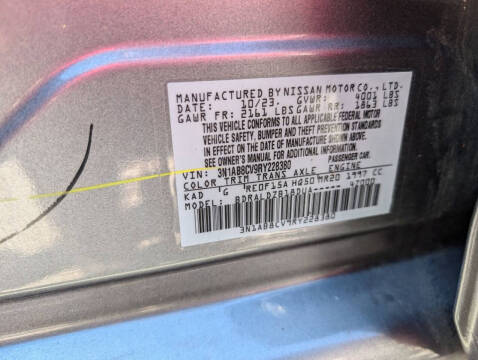 2024 Nissan Sentra SV