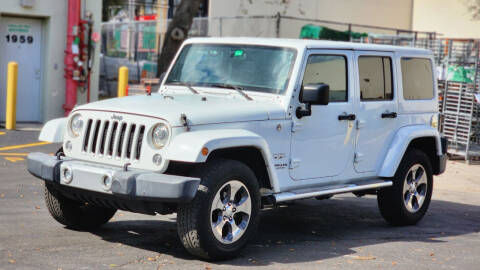 2017 Jeep Wrangler Unlimited for sale at Maxicars Auto Sales in West Park FL