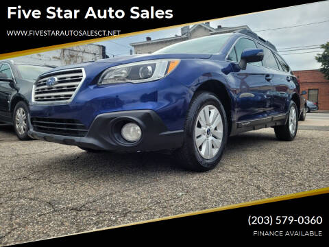 2015 Subaru Outback for sale at Five Star Auto Sales in Bridgeport CT