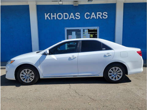 2012 Toyota Camry for sale at Khodas Cars in Gilroy CA