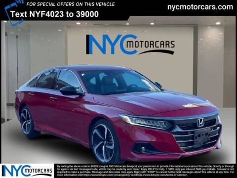 2021 Honda Accord for sale at NYC Motorcars of Freeport in Freeport NY