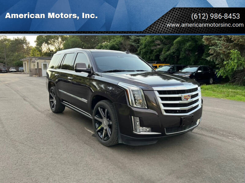 2016 Cadillac Escalade for sale at American Motors, Inc. in Farmington MN