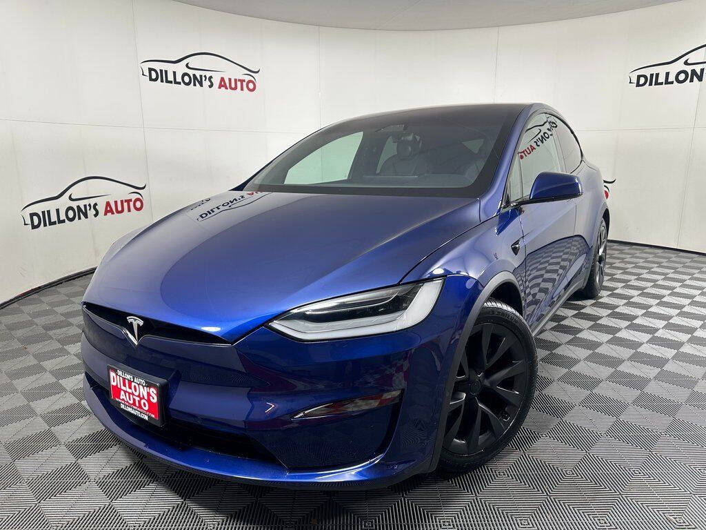 Dk. Blue 2022 Tesla Model X Base AWD 4dr SUV 1