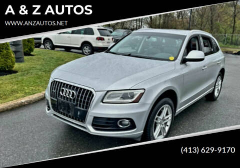 2013 Audi Q5 for sale at A & Z AUTOS in Westfield MA