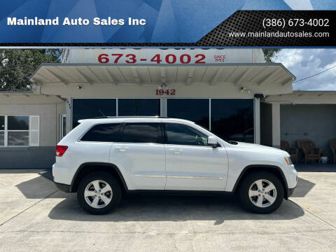 2013 Jeep Grand Cherokee for sale at Mainland Auto Sales Inc in Daytona Beach FL