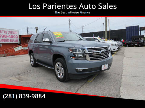 2015 Chevrolet Tahoe for sale at Los Parientes Auto Sales in Houston TX