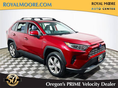 2021 Toyota RAV4 Hybrid for sale at Royal Moore Custom Finance in Hillsboro OR