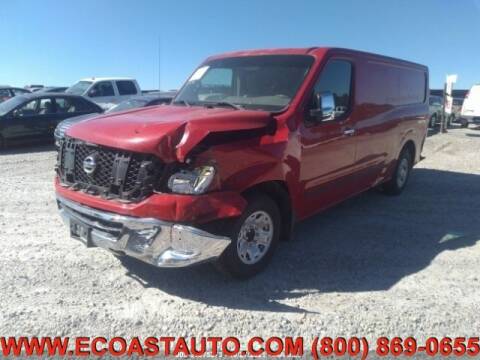 2012 Nissan NV Cargo for sale at East Coast Auto Source Inc. in Bedford VA