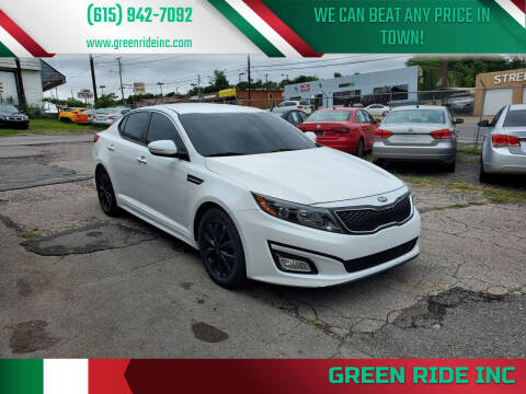 2015 Kia Optima for sale at Green Ride Inc in Nashville TN