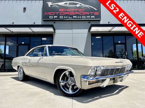 1965 Chevrolet Impala for sale at Exotic Motorsports of Oklahoma in Edmond OK