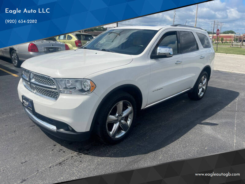 2011 Dodge Durango for sale at Eagle Auto LLC in Green Bay WI