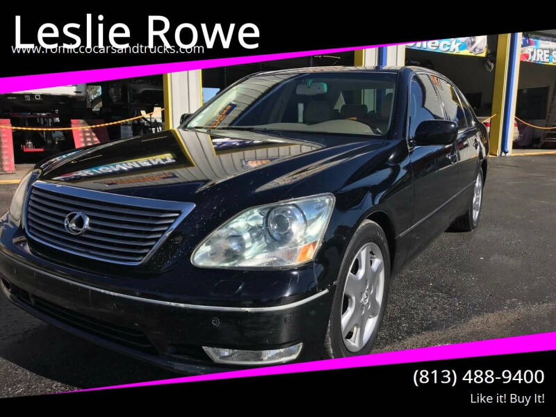 2004 Lexus LS 430 for sale at RoMicco Cars and Trucks in Tampa FL