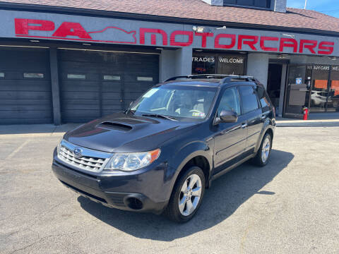 2011 Subaru Forester for sale at PA Motorcars in Conshohocken PA