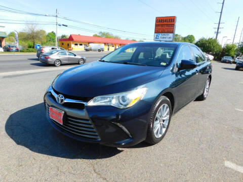 2017 Toyota Camry for sale at Cars 4 Less in Manassas VA