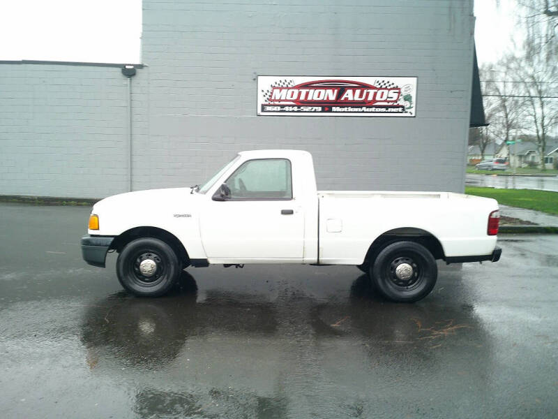 2004 Ford Ranger for sale at Motion Autos in Longview WA