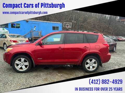 2008 Toyota RAV4 for sale at Compact Cars of Pittsburgh in Pittsburgh PA