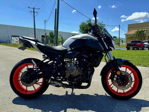 2019 Yamaha MT-07 for sale at Von Baron Motorcycles, LLC. - Motorcycles in Fort Myers FL