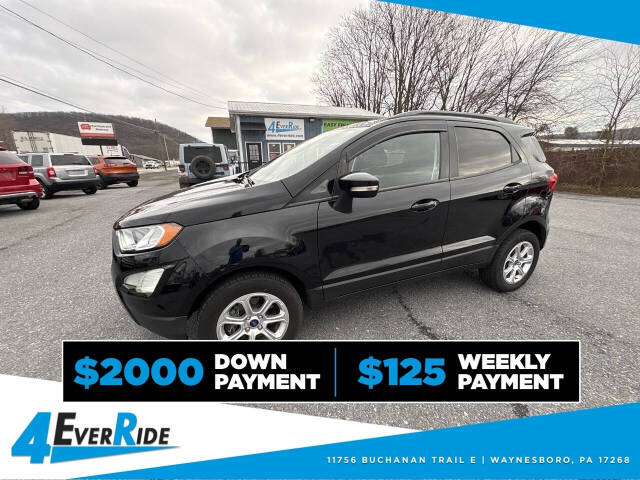 2020 Ford EcoSport for sale at 4 Ever Ride in Waynesboro, PA