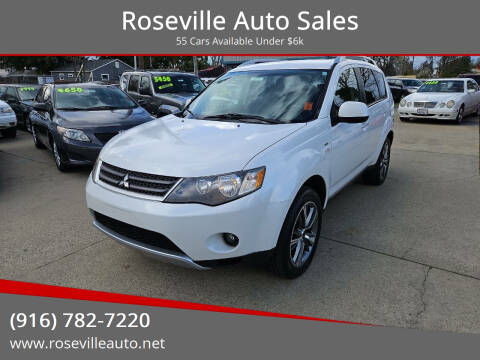 2008 Mitsubishi Outlander for sale at Roseville Auto Sales in Roseville CA