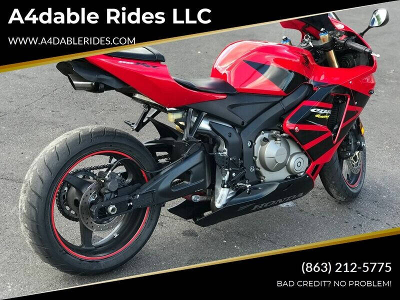 2005 Honda 600 RR for sale at A4dable Rides LLC in Haines City FL