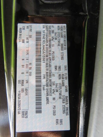 2010 Ford E-Series E-150